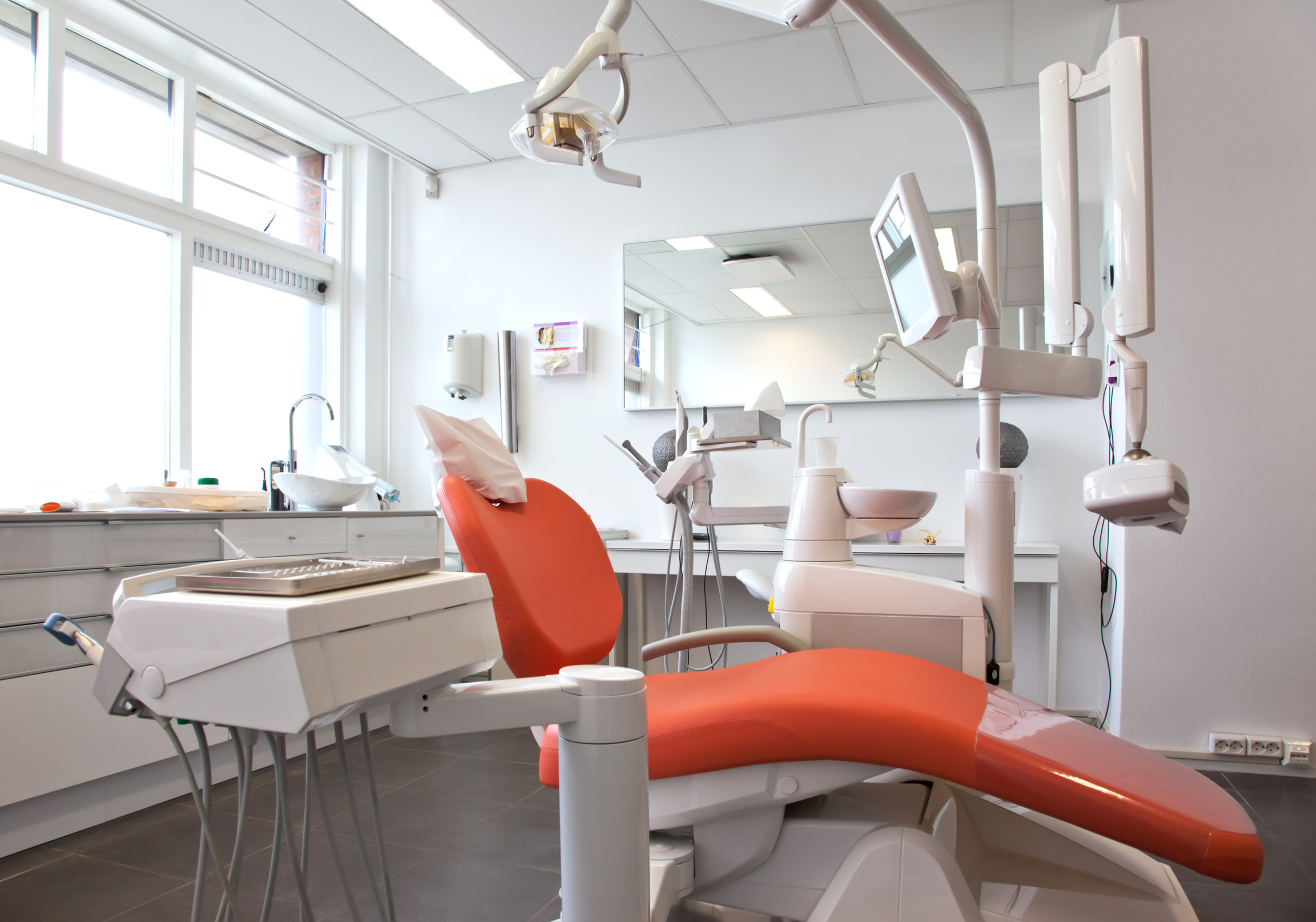 empty dental room